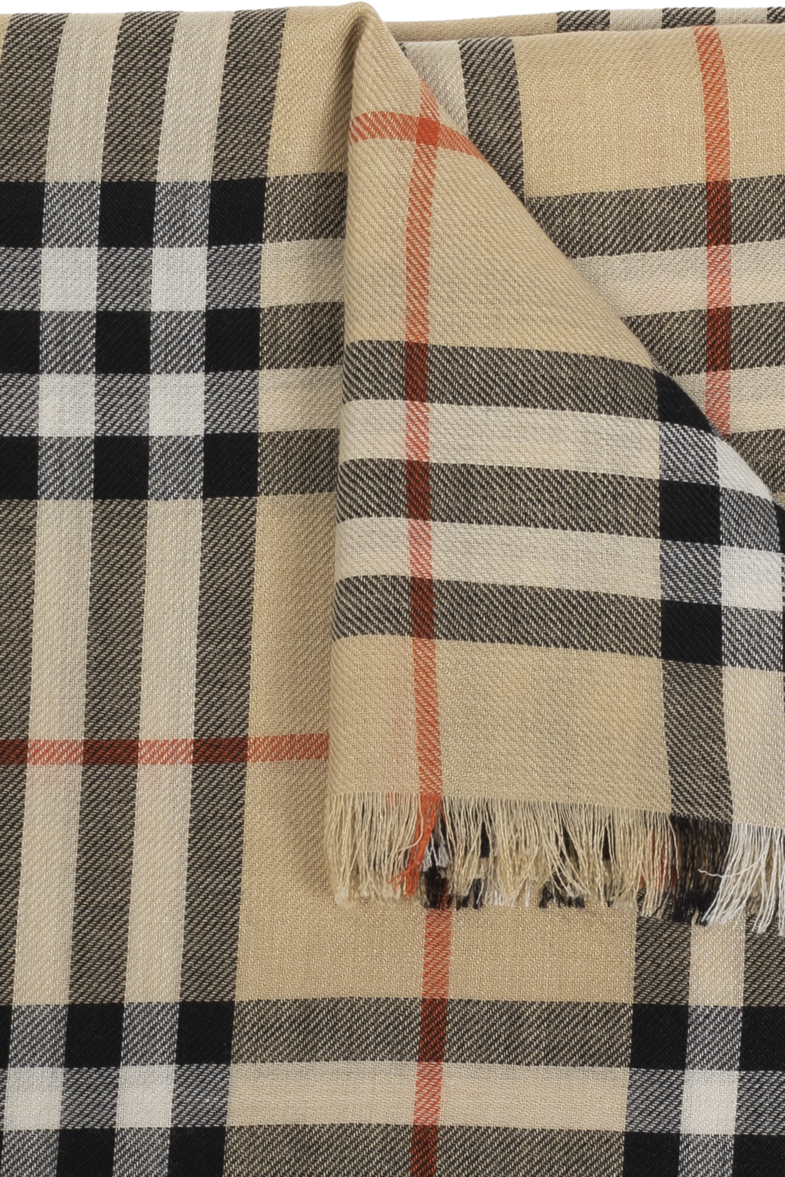 Burberry pattern scarf deals